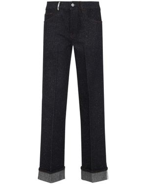 Burberry Blauwe Broek Comfortabele Chic Design