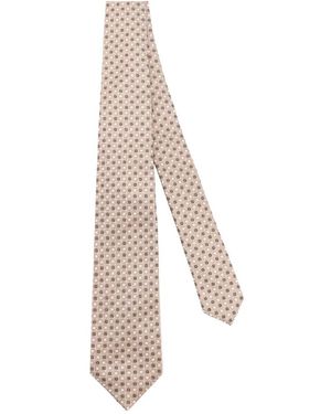 Kiton Ties - White