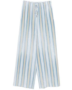 Ermanno Scervino Wide Trousers - Blue