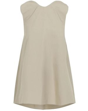 Carven Short Dresses - Natural