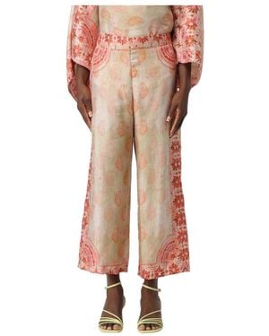 Maliparmi Wide Trousers - Roze