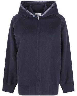 Semicouture Jassen ,Zwart ,Bomber Jassen - Blauw