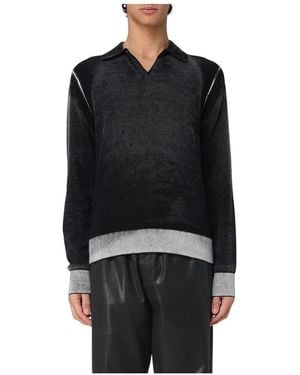 DIESEL V-Neck Knitwear - Noir