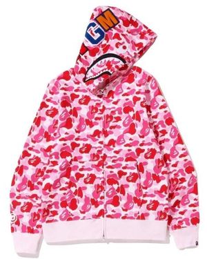 A Bathing Ape Zip-Throughs - Rosa