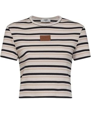 Fendi T-Shirts - Black