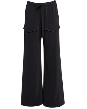 Stutterheim Wide Trousers - Negro