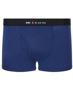 Kiton Bottoms - Blue