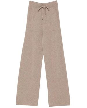 Max Mara Mxmfiabe Gebreide Broek - Grijs