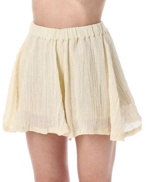 120% Lino Short Shorts - Neutro