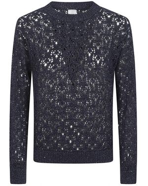 Eleventy Round-Neck Knitwear - Azul
