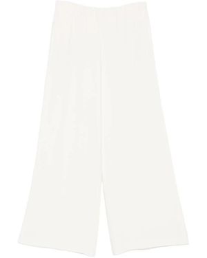 Seventy Broeken ,Wit ,Wijde Flared Broek