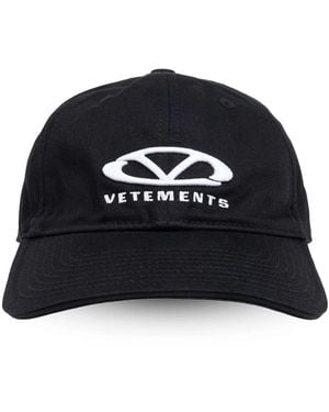 Vetements Caps - Black