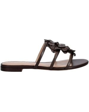 Twinset Sliders - Brown