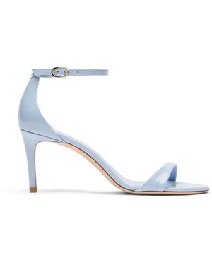 Stuart Weitzman Schoenen ,Blauw ,Nudist Ii 75 Sandal - Wit
