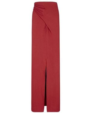 Cortana Maxi Skirts - Red