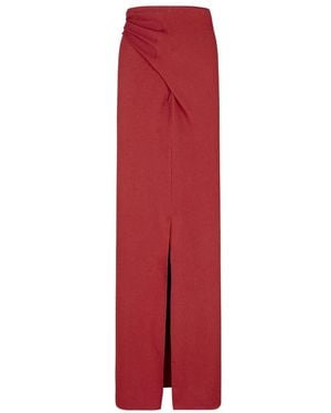 Cortana Maxi Skirts - Red