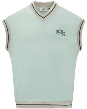 Gcds Sleeveless Jumpers - Green