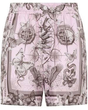 Philipp Plein Casual Shorts - Pink