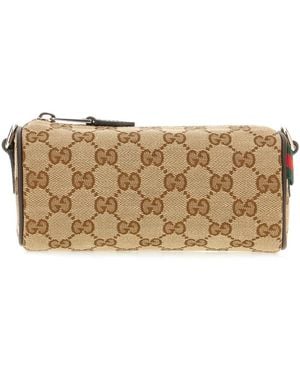 Gucci Stilvolle Clutch Tasche Für Frauen - Natur