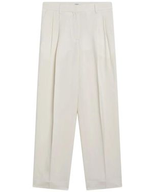 TOTEME Wide Trousers - White