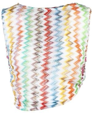 Missoni Sleeveless Tops - Multicolor