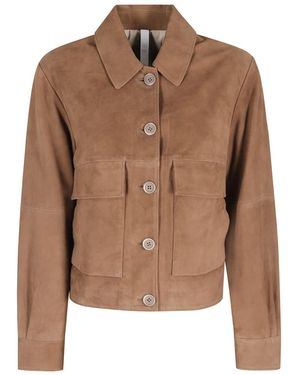 DUNO Leather Jackets - Marrone