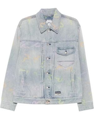 Evisu Denim Jackets - Azul