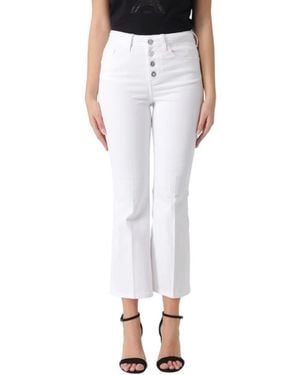 Liu Jo Cropped Jeans - Blanco