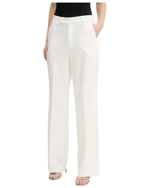 Fracomina Wide Trousers - Blanco