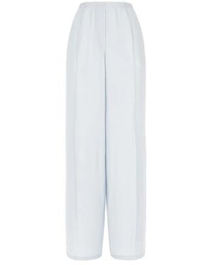 Jucca Wide Trousers - White