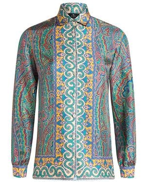 Etro Shirts - Blue