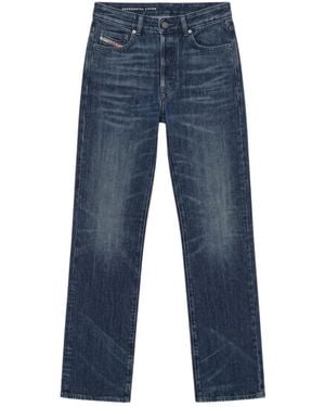 DIESEL Jeans ,Blauw ,Katoen Regular Jeans 1991 D-Voeed