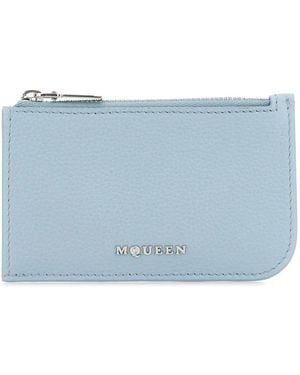 McQueen Wallets & Cardholders - Blue