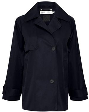 Inwear Double-Breasted Coats - Azul