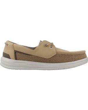 HEYDUDE Sailor Shoes - Naturel
