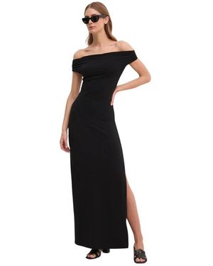 Bondeye Nixi Maxi Jurk - Zwart