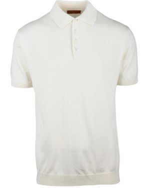 Daniele Fiesoli Tops ,Katoen Polo - Wit