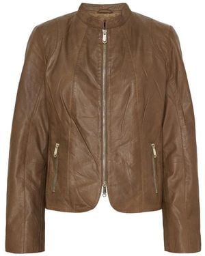 Btfcph Leather Jackets - Marrón