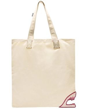 Gcds Tassen ,Katoen Morso Tote Bag - Naturel