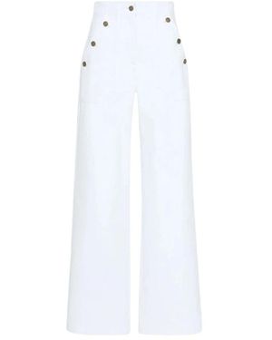 Max Mara Wide Jeans - Wit