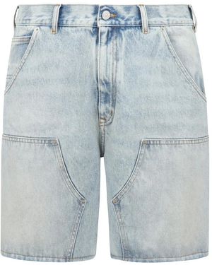 MM6 by Maison Martin Margiela Denim Shorts - Blu