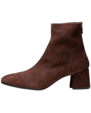 Poche Paris Schoenen ,Bruin ,Denim Gležnjače