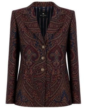 Etro Blazers - Marron