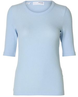 SELECTED T-Shirts - Blu