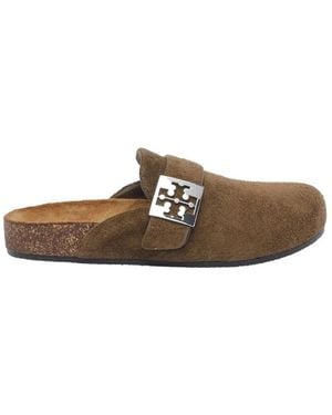 Tory Burch Schoenen ,Groen ,Mellow Mule - Bruin