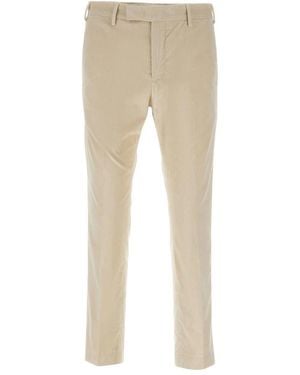 PT Torino Straight Trousers - Natural