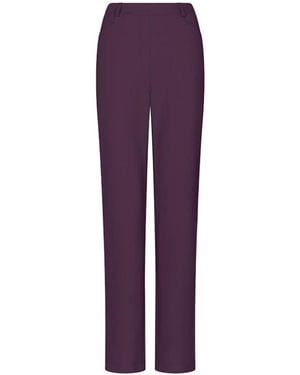 JAPANTKY Slim-Fit Trousers - Purple