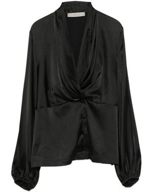 D.exterior Blouses - Negro