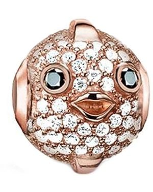 Thomas Sabo Bead charm anhänger kugelfisch fugu - Mettallic