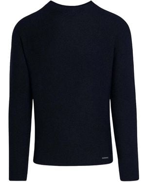 ALPHATAURI Round-Neck Knitwear - Blue